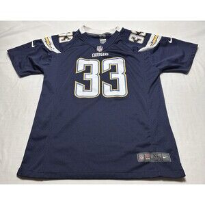 NFL San Diego Chargers Nike Youth XL 18-20 LeRon McClain 33 On Field Jersey READ
